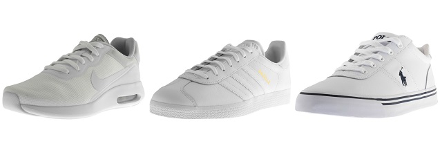 best mens white trainers 2018