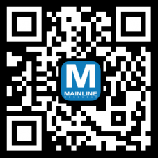 Download the Mainline Menswear app with App Store QR Code