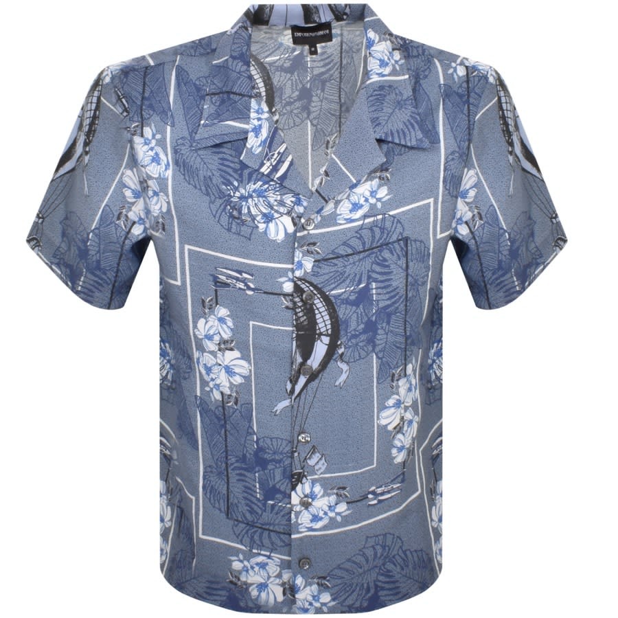 Emporio Armani Resort Balloon Print Shirt