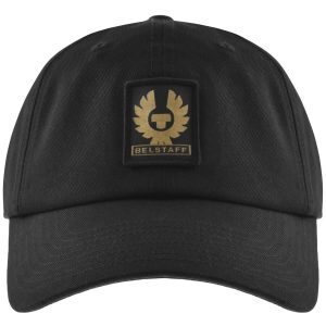 A black Belstaff baseball cap