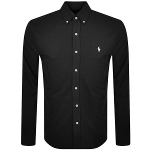 A black cotton shirt from Ralph Lauren