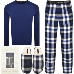 Tommy Hilfiger PJ and Fluffy Slipper Set