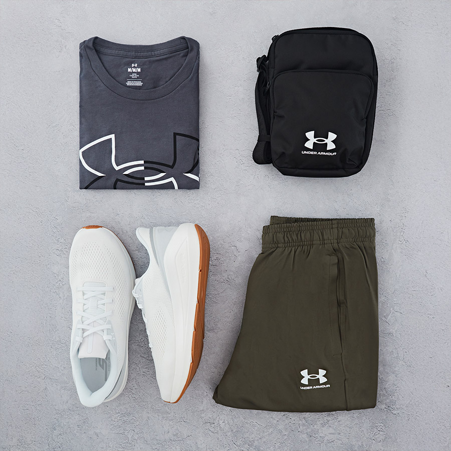 A selection of Under Armour activewear