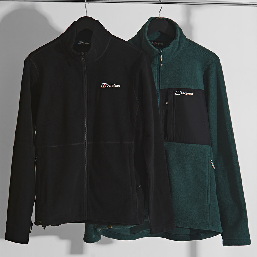 Berghaus spring jackets hanging up